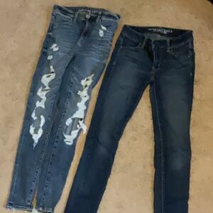 American Eagle Outfitters Women's Blue Jeans
